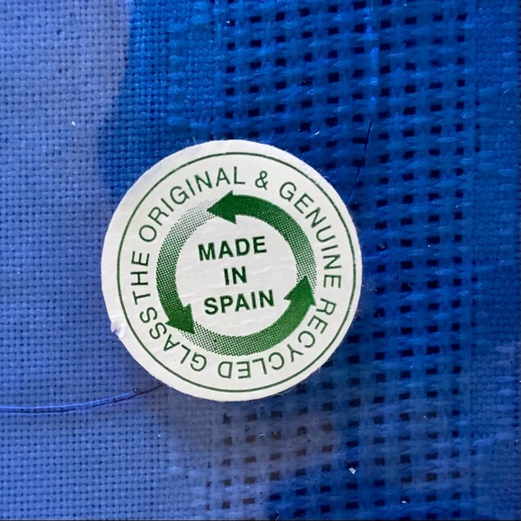 Starfish Blue Glass Dish Set of 2 - Picture 5 of 12